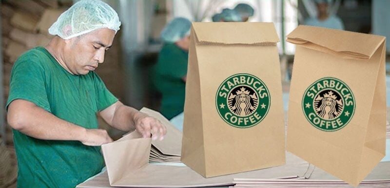 Trabajar con bolsas de papel